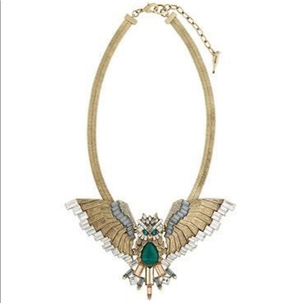 💚Unicorn💚Owl in Flight dollar necklace